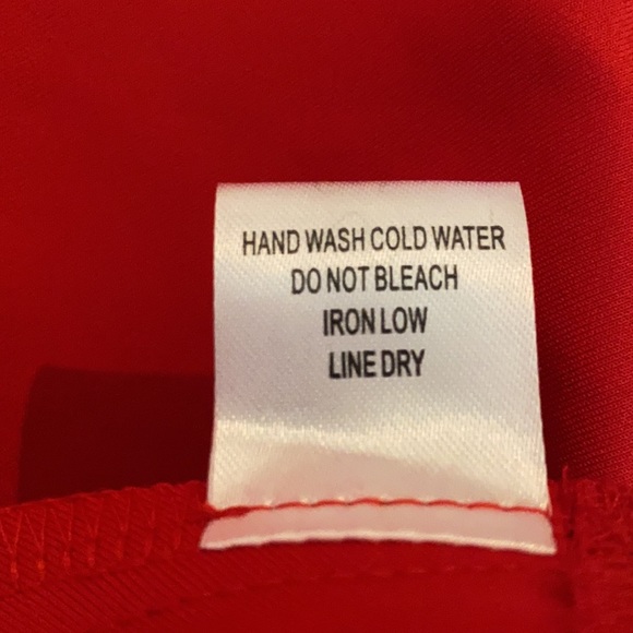 Lulu’s Determination Red Sheer Mesh Skater Dress M - Picture 14 of 16